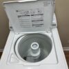 USED MAYTAG ELECTRIC WASHER INSIDE VIEW