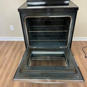 USED SAMSUNG STOVE INSIDE VIEW