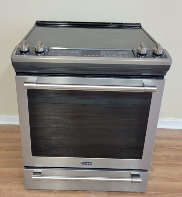 USED MAYTAG STOVE YWEE730H0DS0