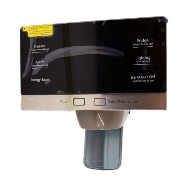 USED DA97-14424A Refrigerator Dispenser Display Assembly